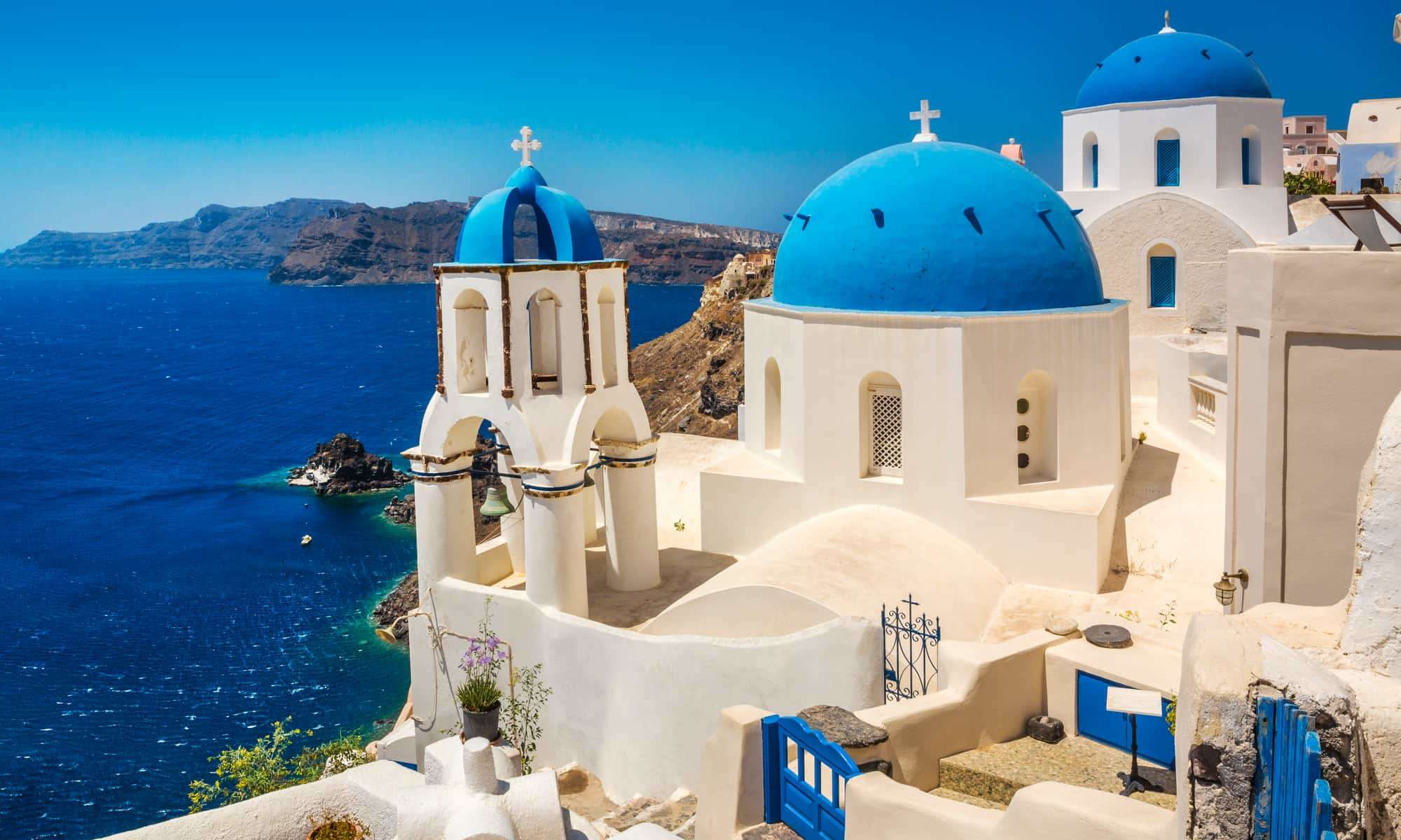 Visiter les îles grecques : Santorin, Grèce