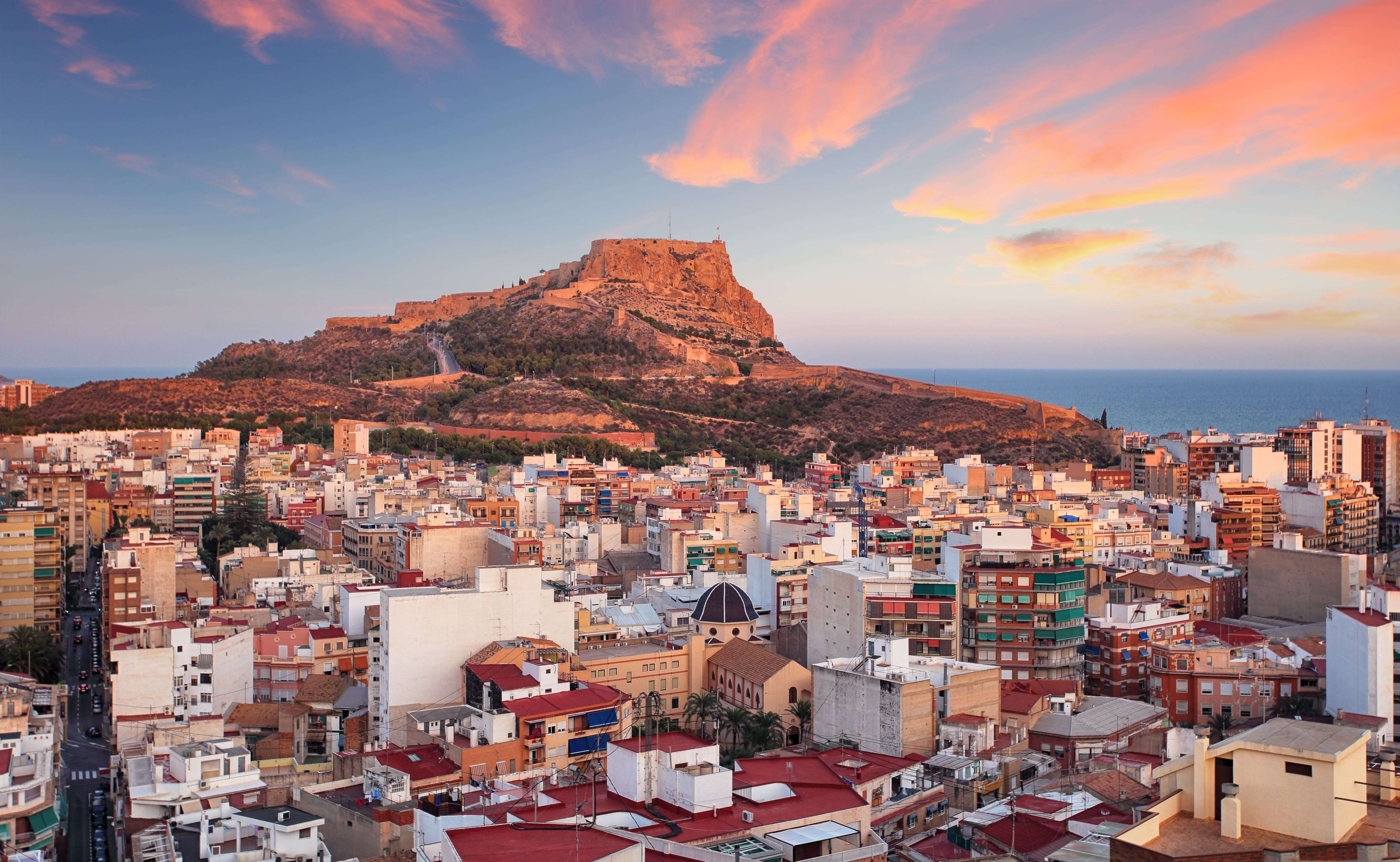 Alicante vue de la ville
