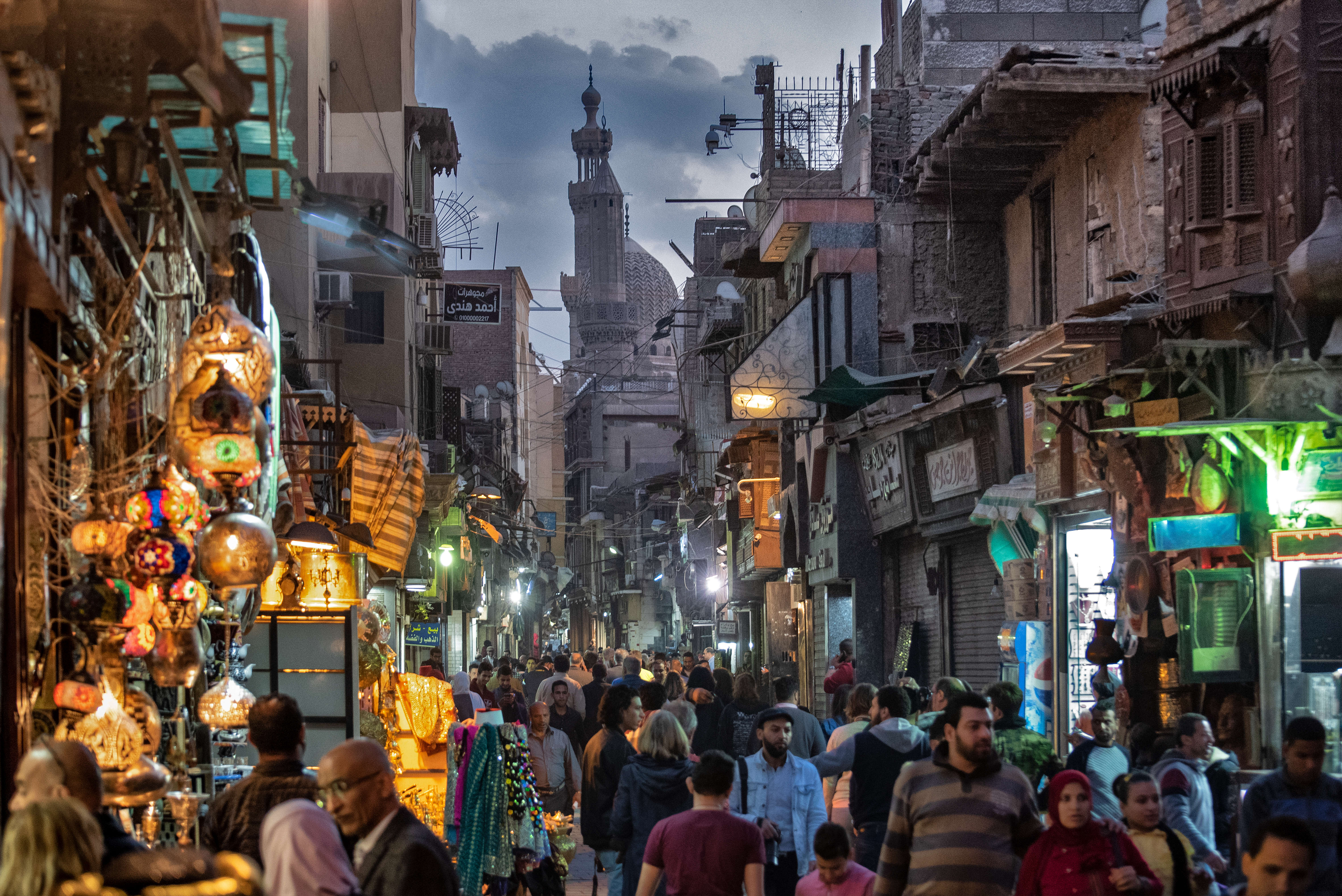 Egypte le Caire by night