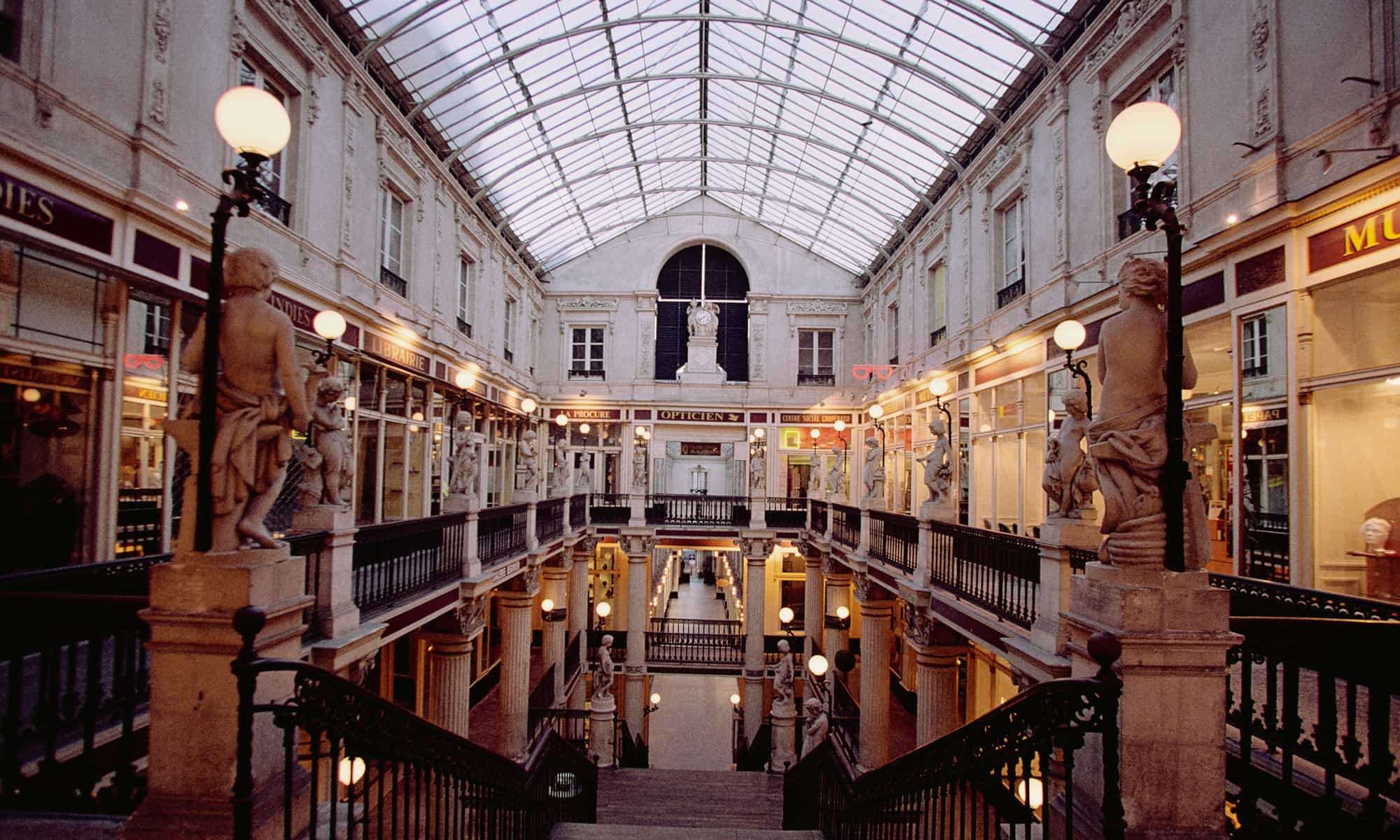 Que faire à Nantes : passage Pommeraye