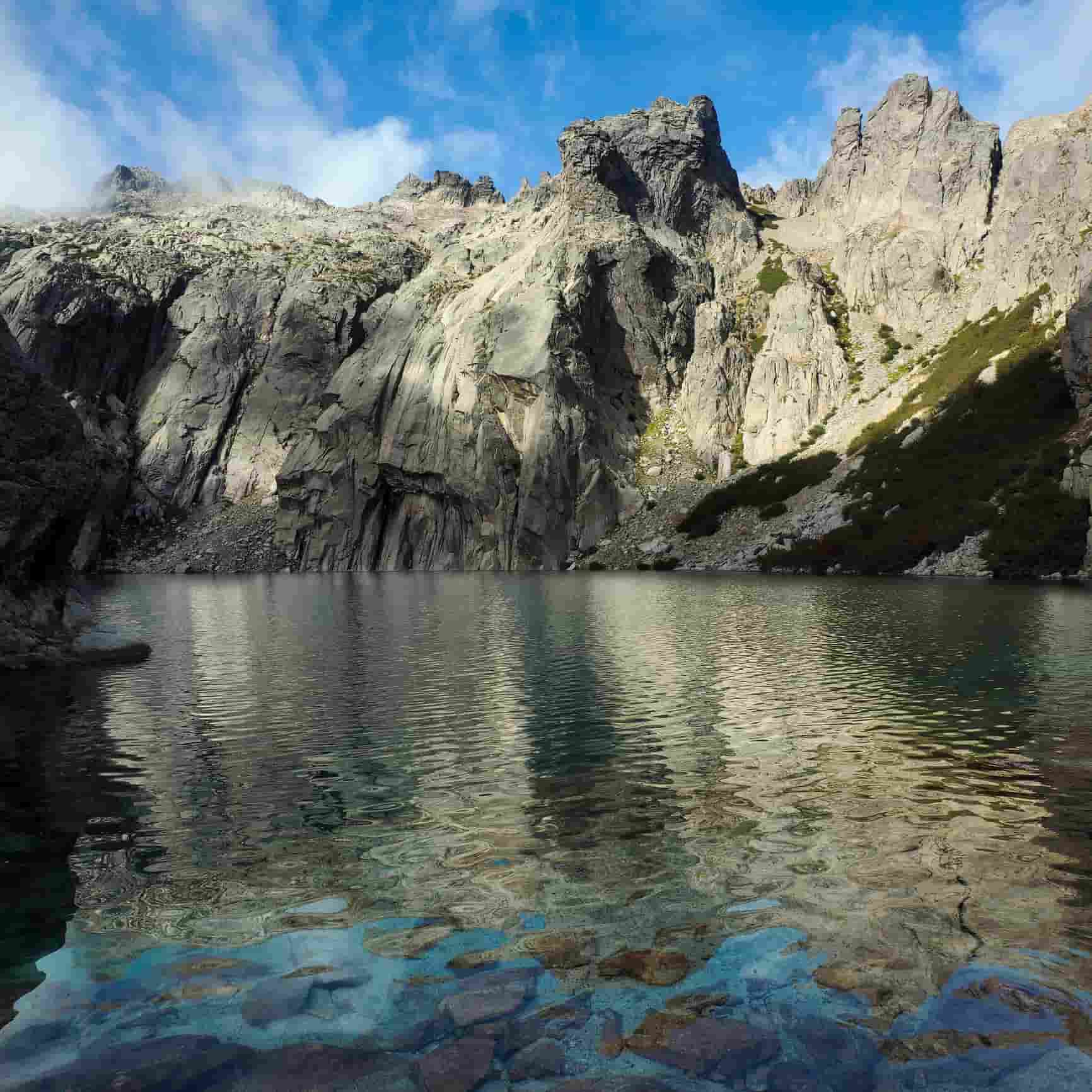 Randonnée sentier GR20 Corse