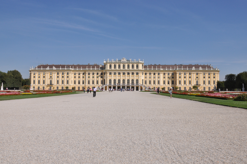 Visite du château de Schonbrunn