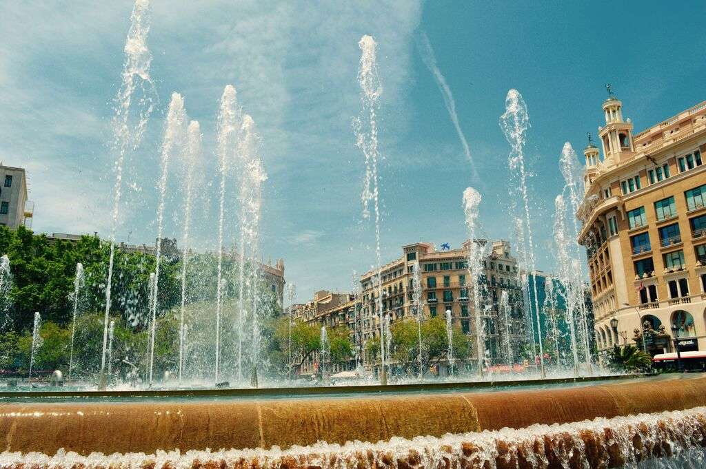 La fontaine magique de Montjuic