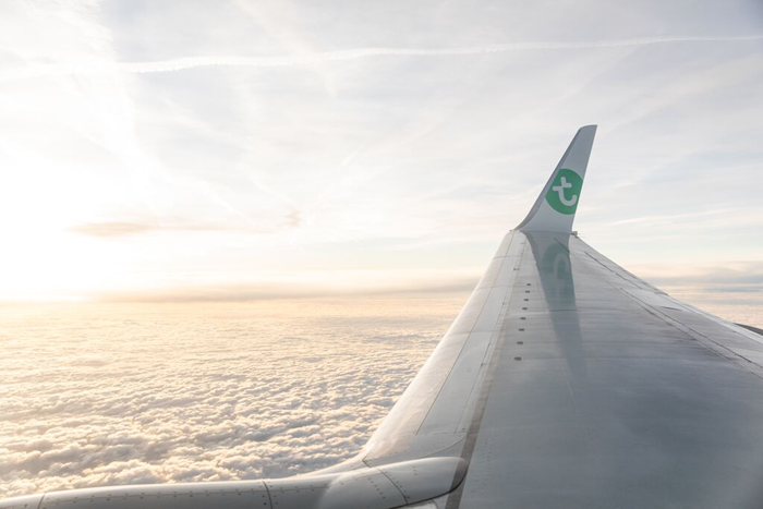 Transavia top add luggage